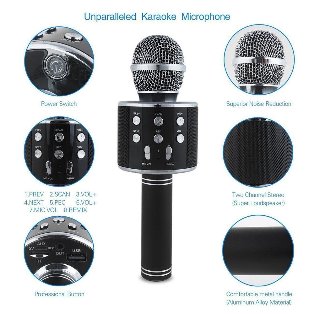 Brehn | Wireless Magic Karaoke Mikrofon – Bluetooth Karaoke Mikrofon