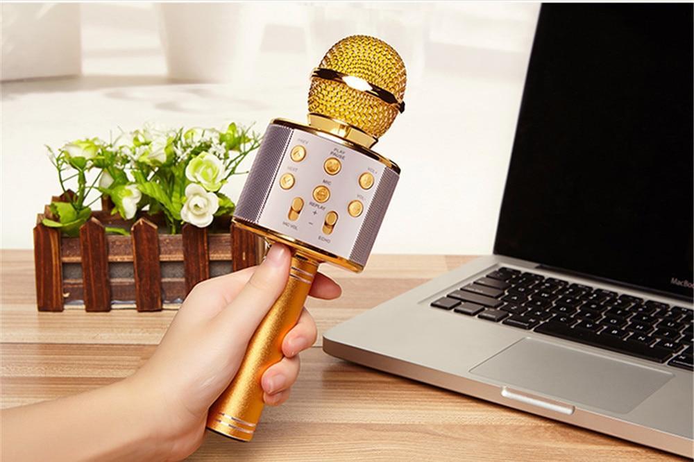 Brehn | Kabelloses Magic Karaoke Mikrofon – Bluetooth Karaoke Mikrofon