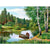 Ruderboote auf dem See - GemPaint Set | Brehn
