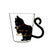Meow - Glas Katze Tasse | Brehn