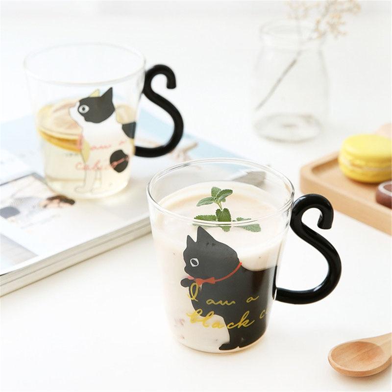 Meow - Glas Katze Tasse | Brehn