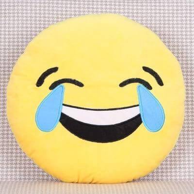 Vollständige Emoji Kissen