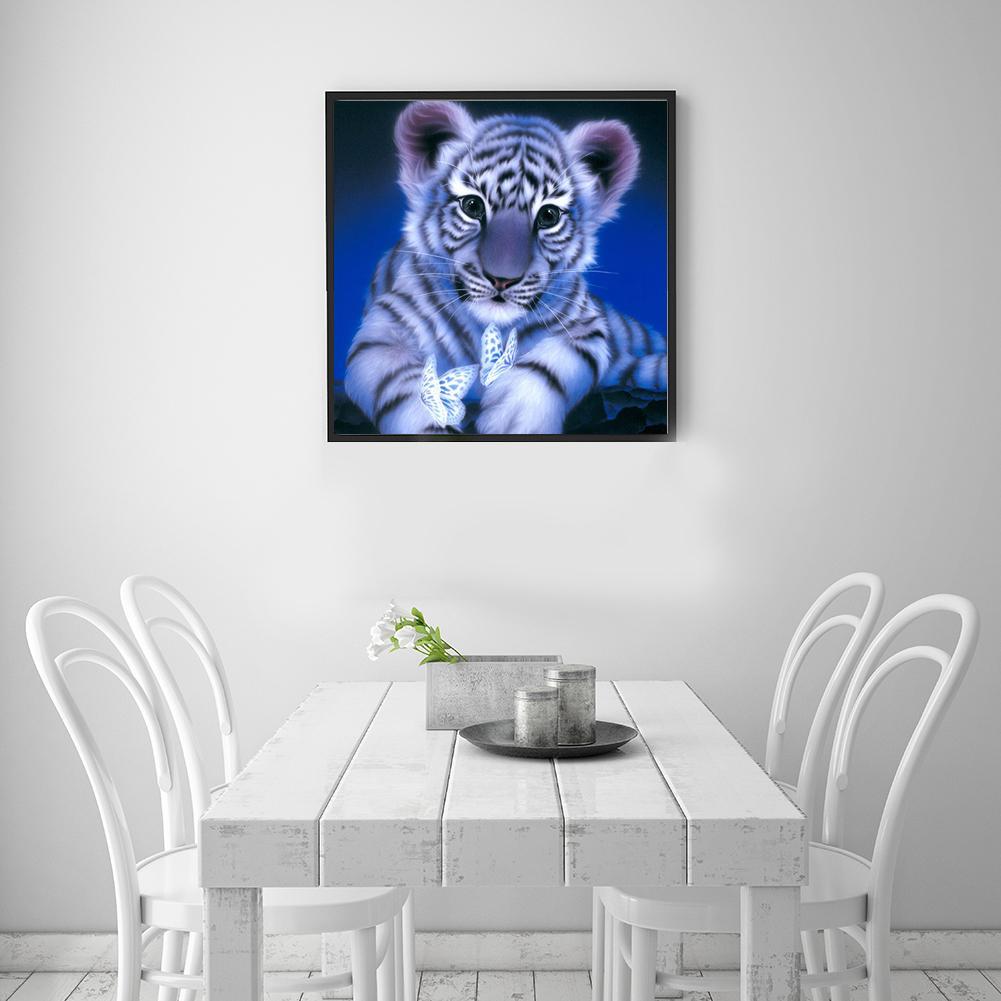 Verspielt Baby Tiger - GemPaint Kit | Brehn