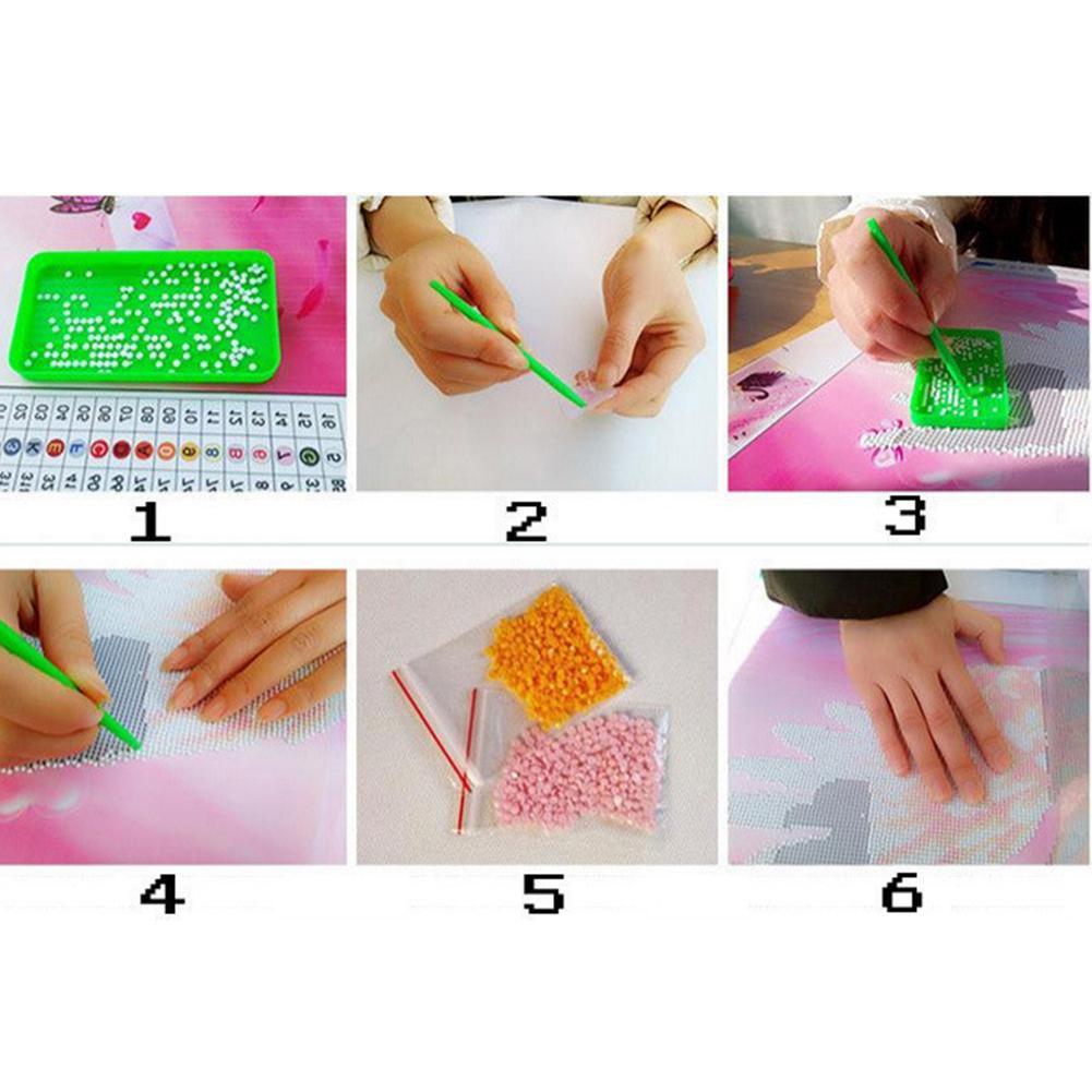 Verspielt Baby Tiger - GemPaint Kit | Brehn