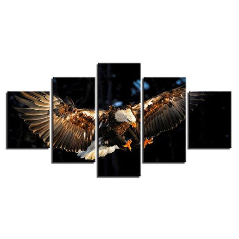 Eagle Flying - Leinwand Wandkunst Malerei