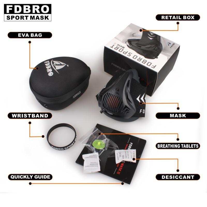 Brehn | Sport Training Fitness Maske für Höhentraining