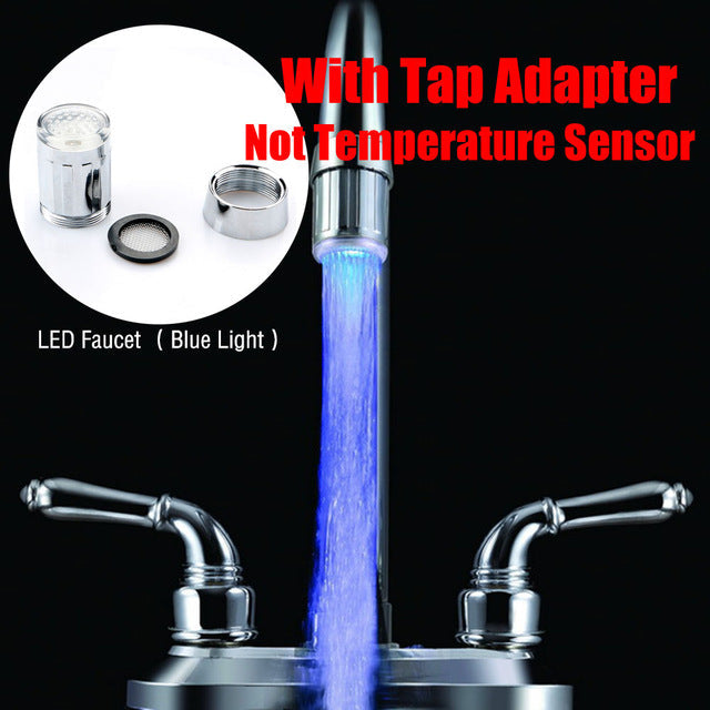 Bunter Temperatur-Sensor Wasserhahn