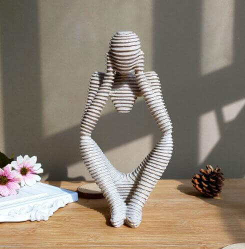 Kreative europäische Denkfigur Skulptur Wohnkultur | Brehn