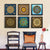 Mandala Ornament Thangka Yoga - Leinwand Wandkunst Malerei