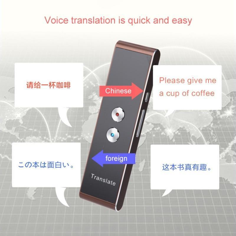 Brehn | Tragbarer Smart Voice Speech Translator -- Echtzeit 30 Mehrsprachige Übersetzung