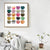 Schöne verschiedene Kaffeetassen - Leinwand Wandkunst Gemälde