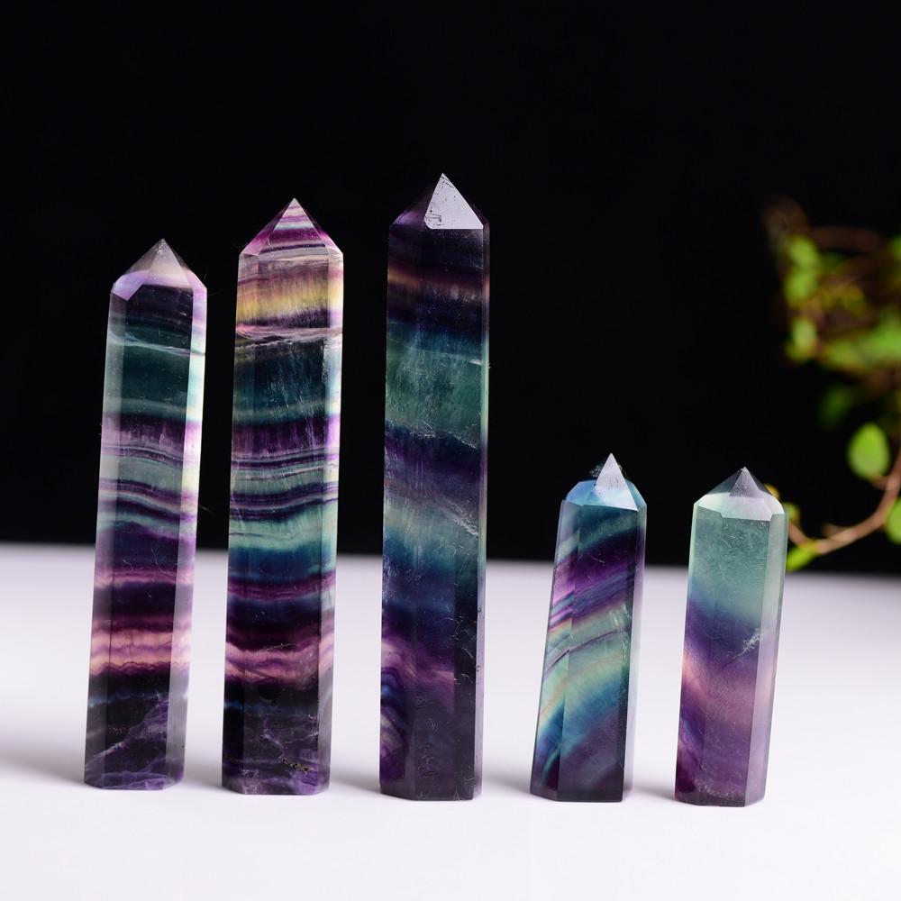 Prism - Natürlicher Fluoritkristall | Brehn