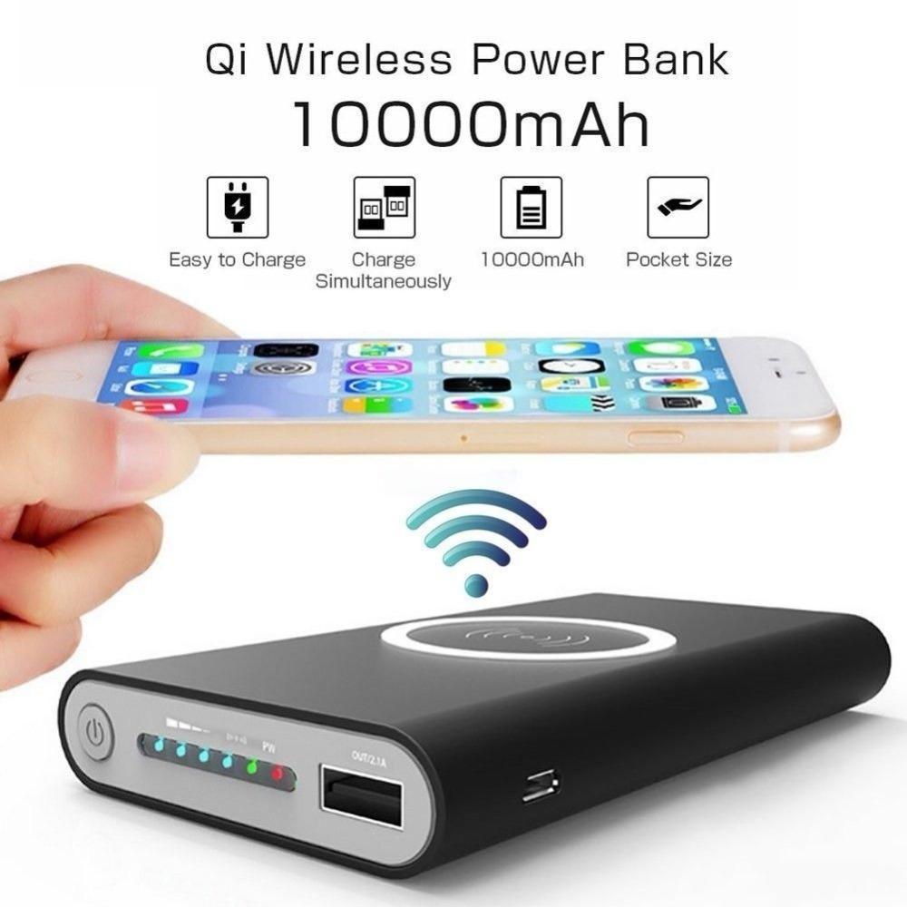 Brehn | Drahtlose Powerbank 10.000 mAh Tragbar