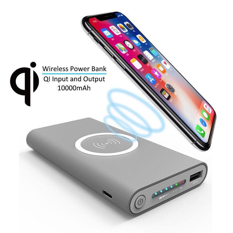 Brehn | Drahtlose Powerbank 10.000 mAh Tragbar