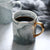 Goldrandige Marmor Kaffeetasse | Brehn