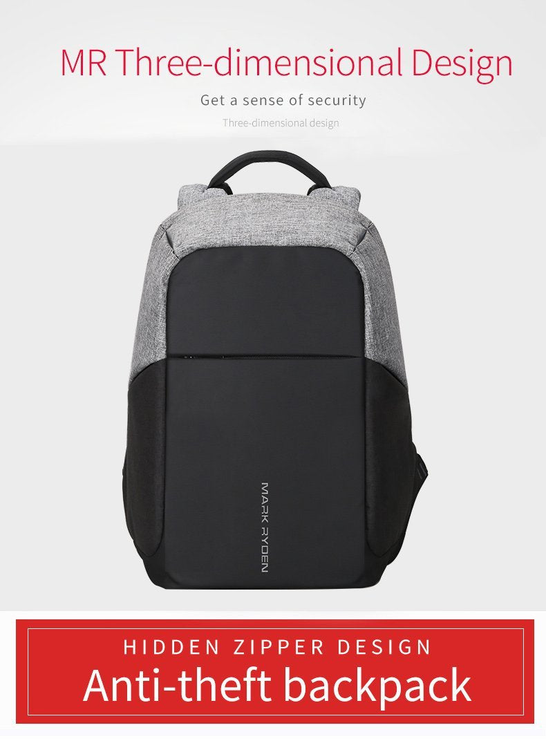 Brehn | Multifunktionaler Anti-Diebstahl Laptop-Rucksack