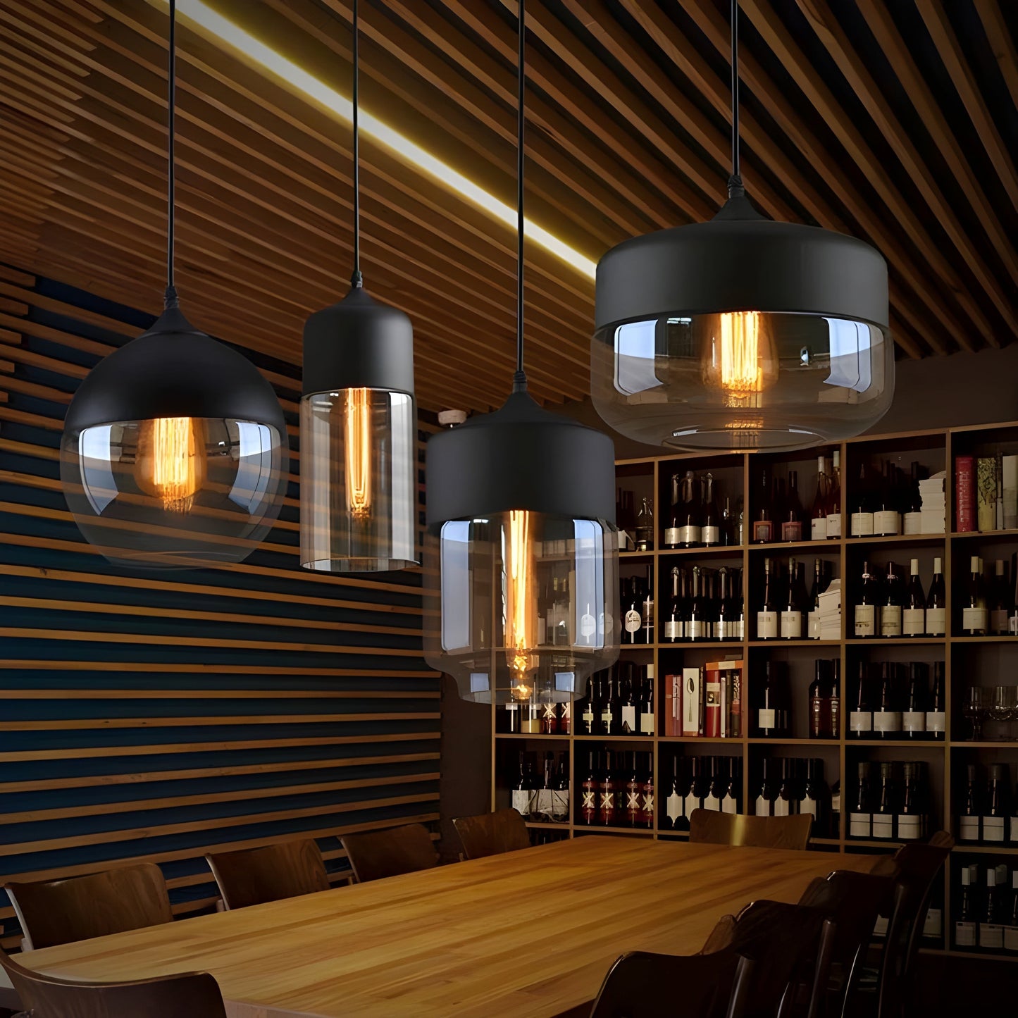 LED-Pendelleuchte aus Glas – Modernes, skandinavisches Design für stilvolle Wohnräume