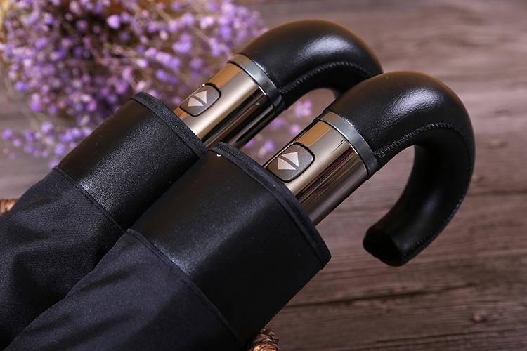 Brehn | Premium Classic Englisch Stil Automatischer Regenschirm Wind Resistant