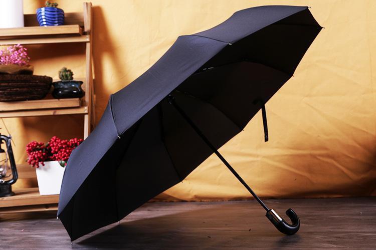 Brehn | Premium Classic Englisch Stil Automatischer Regenschirm Wind Resistant