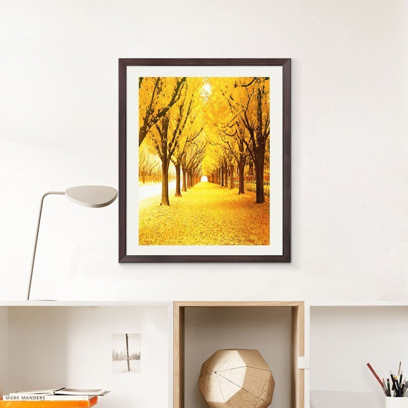 Natur-Waldlandschaft - Leinwandbild