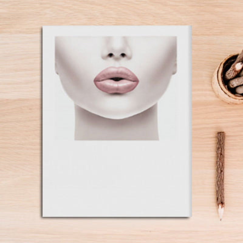 Mode Make-up Mädchen dekorativ - Leinwand Wandkunst Malerei