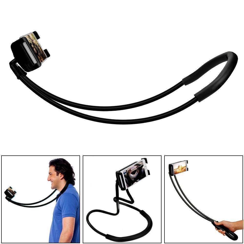 Brehn | 360 Grad Rotation Lazy Beugbarer Flexibler Hals Telefonhalter - iPhone Android