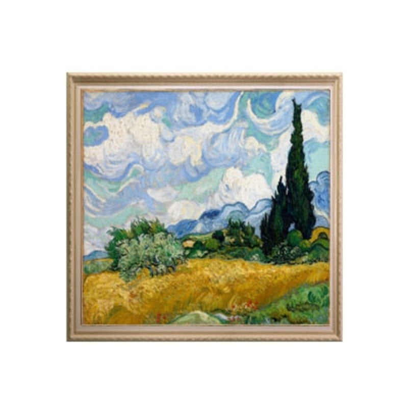 Van Gogh Klassisches abstraktes Leinwandgemälde Sternennacht