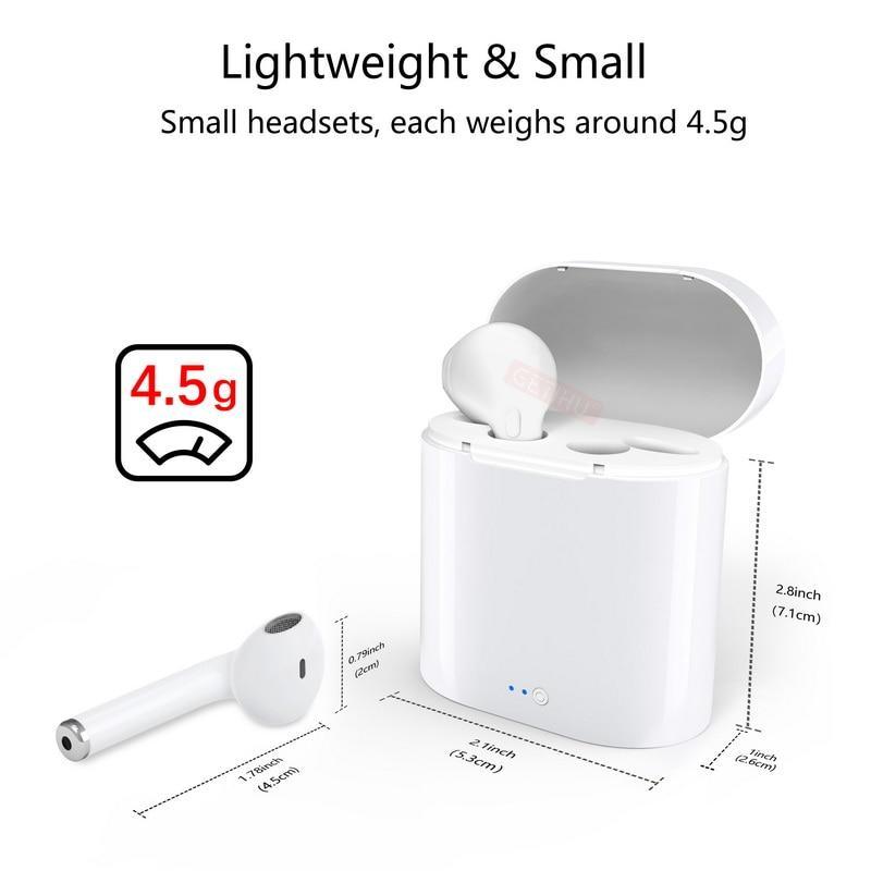 Brehn | Drahtlose Bluetooth-Ohrhörer mit integriertem Mikrofon Bluetooth-Kopfhörer