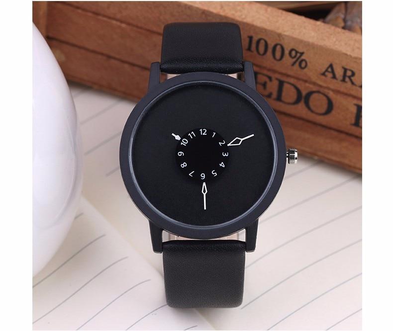Brehn | Minimalistisch Echtleder Einzigartiger Designer Luxus Damen Uhr