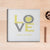 Love Is All You Need Fahrrad Poster - Leinwand Wandkunst Malerei