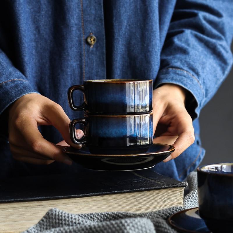 Cat Eye Blue Keramiktasse | Brehn