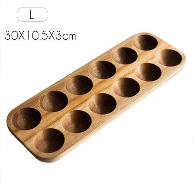 Holz Japanischer Stil Eierlagerbox | Brehn