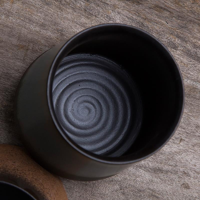 Gradient Retro Japanische Keramiktasse | Brehn