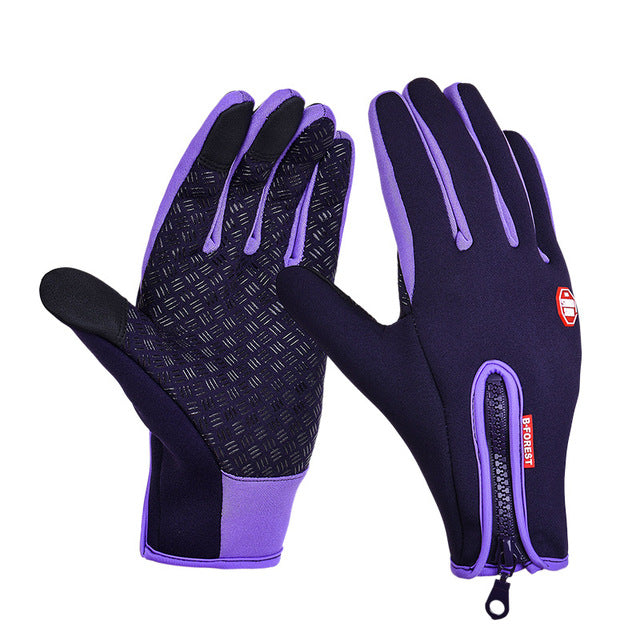Winterhandschuhe, isoliert, wasserabweisend, Touchscreen-kompatibel, ideal zum Autofahren, Radfahren, Skifahren, Camping und Wandern, Unisex