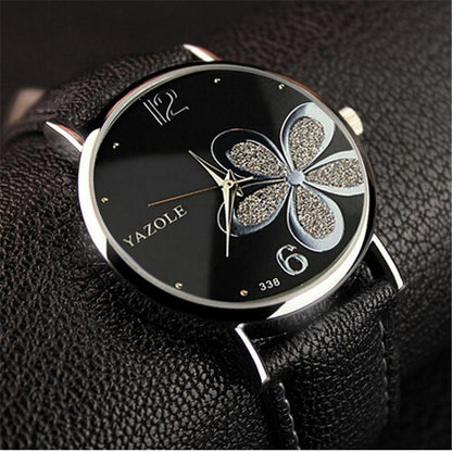 Brehn | Montre Flowers Schweizer Quarz Damen Uhr