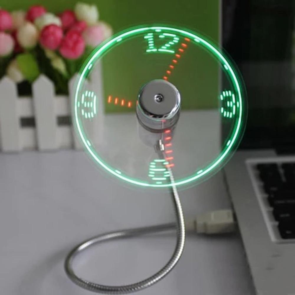 USB Mini Ventilator mit LED Zeit | Brehn
