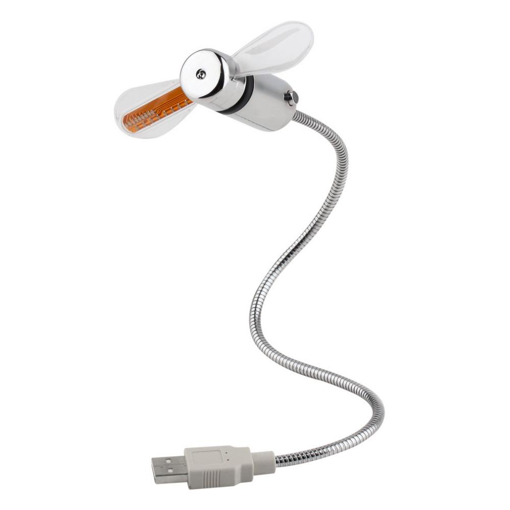 USB Mini Ventilator mit LED Zeit | Brehn