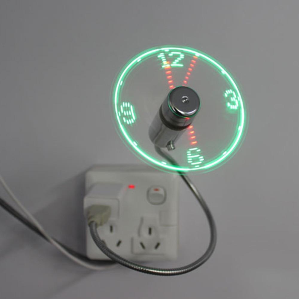 USB Mini Ventilator mit LED Zeit | Brehn