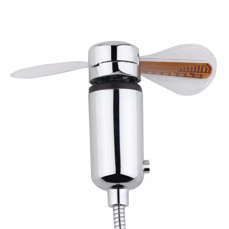 USB Mini Ventilator mit LED Zeit | Brehn