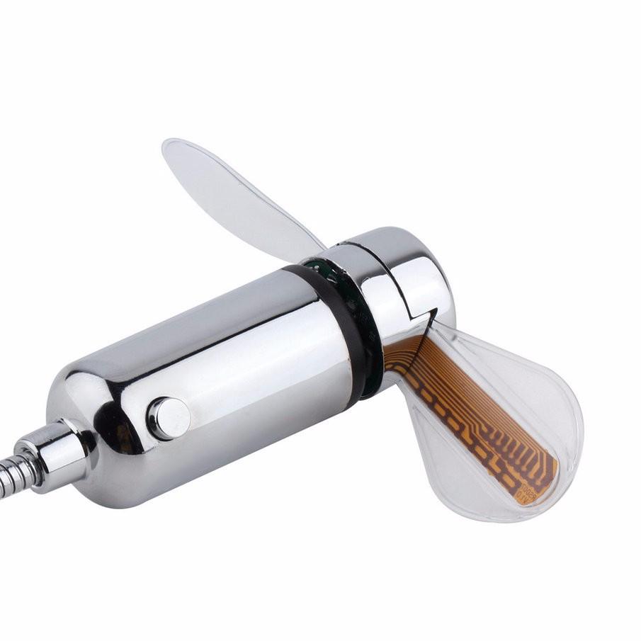 USB Mini Ventilator mit LED Zeit | Brehn