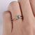 Oval Cut Rose Gold Double to Single Band Ring | Brehn