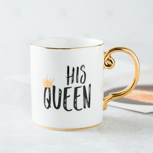 Luxus König & Königin Kaffeebecher | Brehn