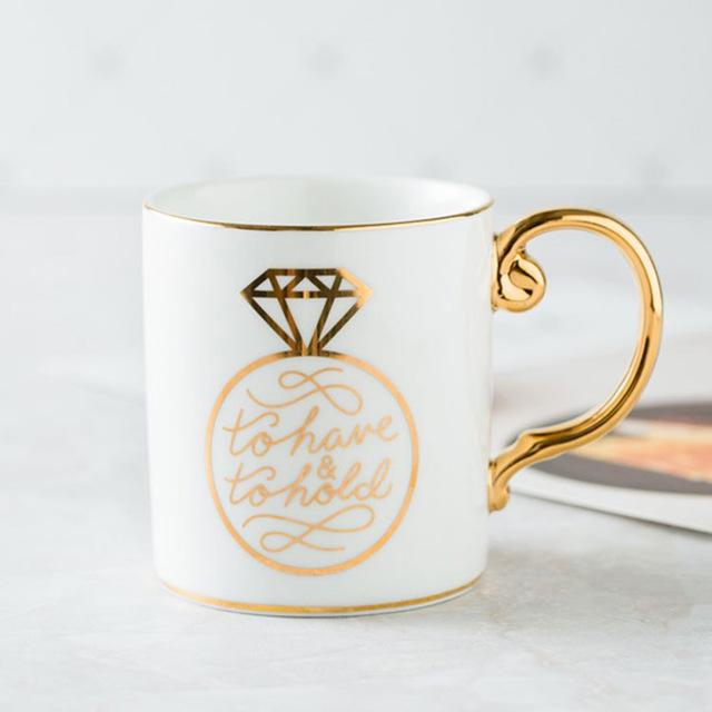 Luxus König & Königin Kaffeebecher | Brehn