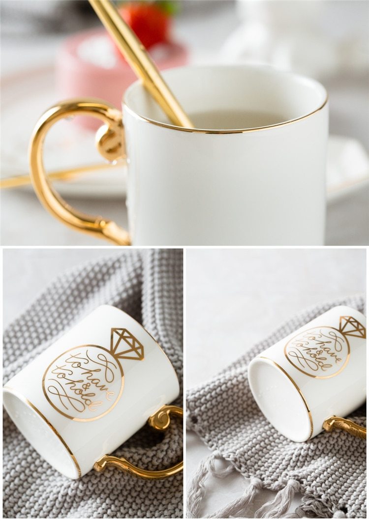 Luxus König & Königin Kaffeebecher | Brehn