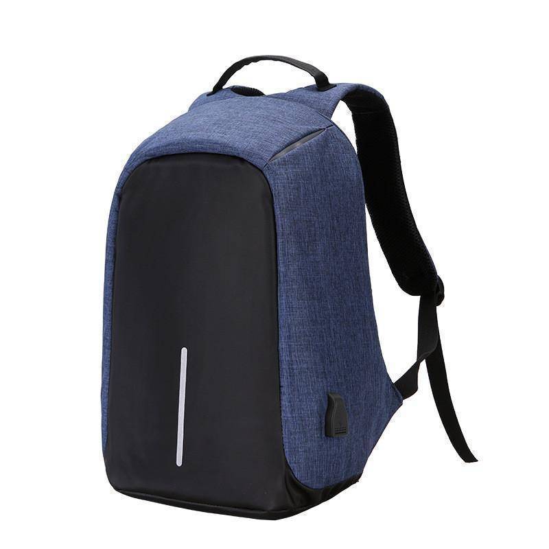 Brehn | Rucksack Casual Fashion Laptop Diebstahlschutz Notebook Schulranzen mit USB-Anschluss