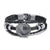 Brehn | Vintage Herren Lederarmband - Poker/Spielkarten