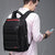 Brehn | 15,6 Zoll Laptop Reise Rucksack Wasserabweisend Funktionaler Rucksack Mit USB-Ladeanschluss
