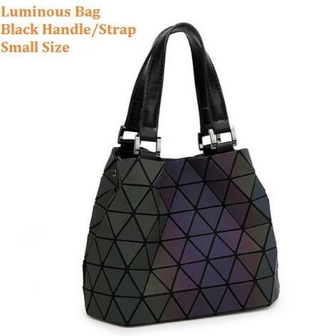 Brehn | Mehrere Stile Leuchtet im Dunkeln Premium Qualität Designer Luminous Geometrische Schulter Handtasche für Frauen