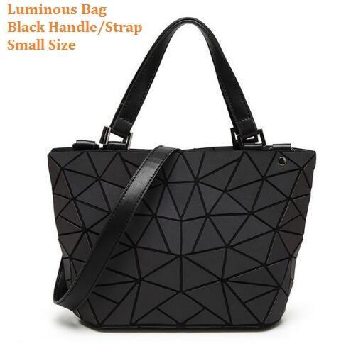 Brehn | Mehrere Stile Leuchtet im Dunkeln Premium Qualität Designer Luminous Geometrische Schulter Handtasche für Frauen