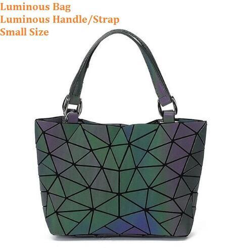Brehn | Mehrere Stile Leuchtet im Dunkeln Premium Qualität Designer Luminous Geometrische Schulter Handtasche für Frauen